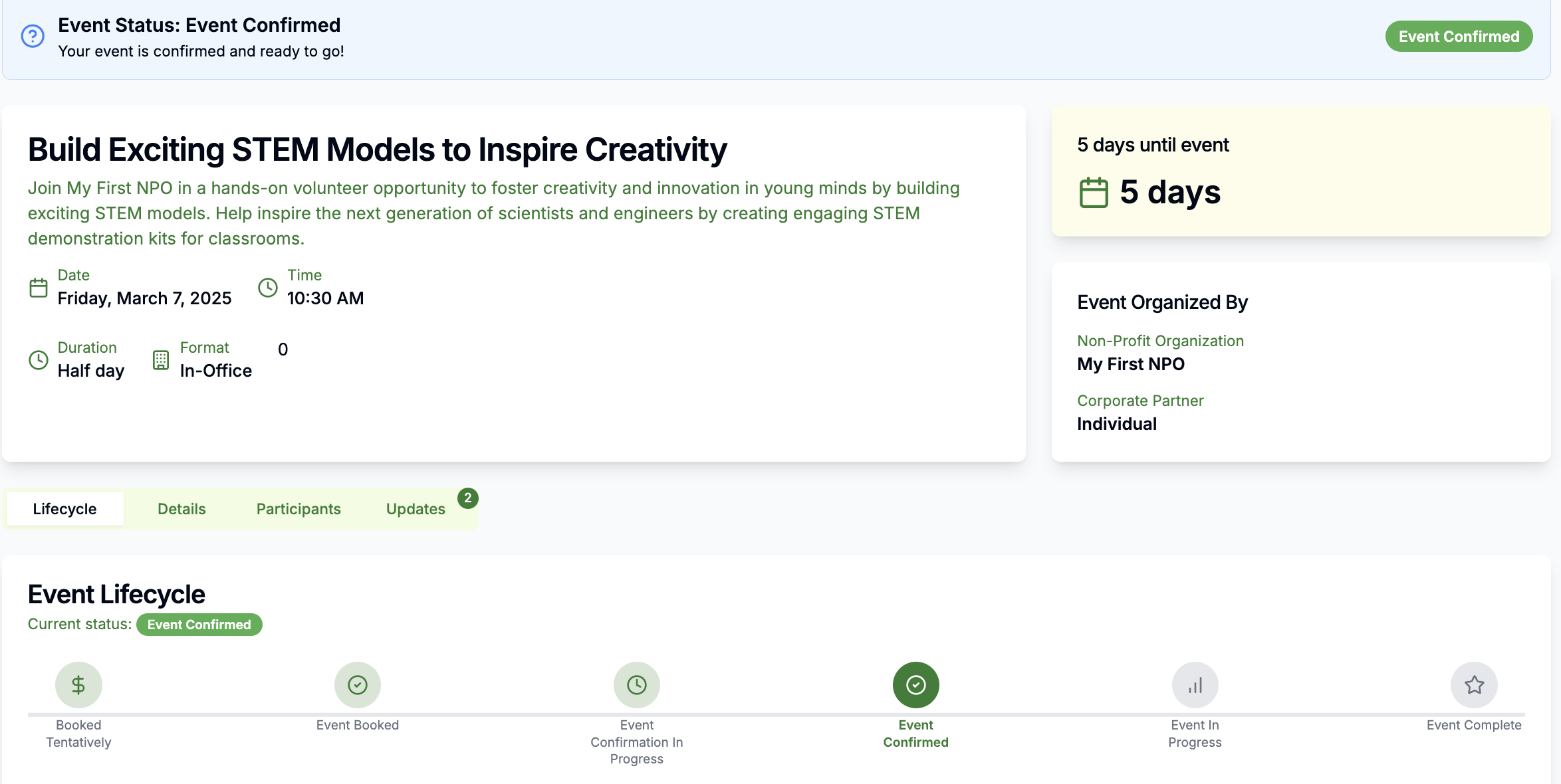 Effortless Event Coordination