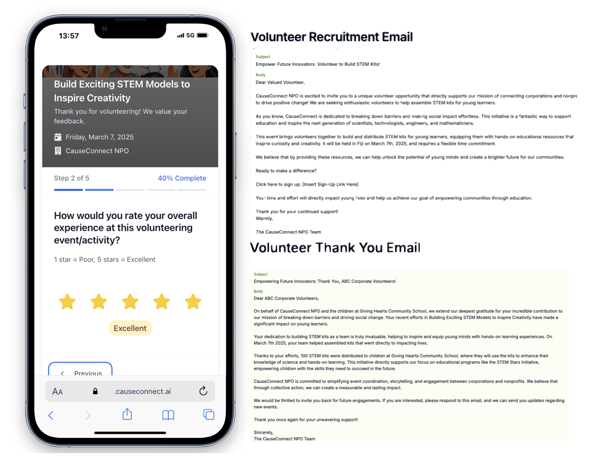 Automated Post-Event Follow-Ups & Surveys